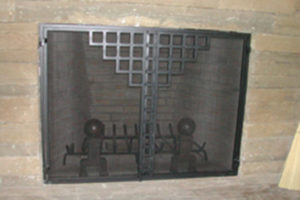 fireplace doors